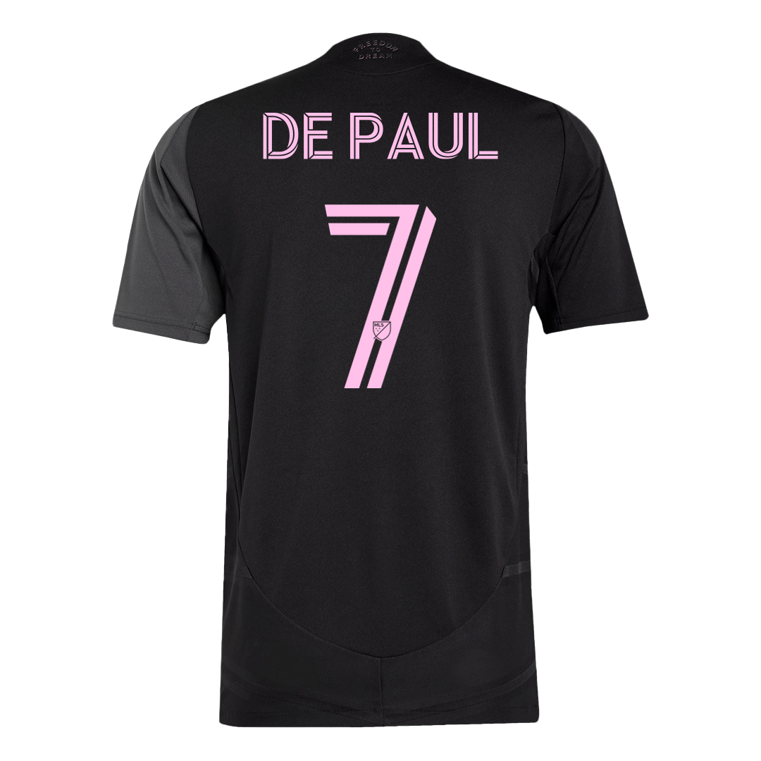 Authentic DE PAUL #7 Inter Miami CF Away Soccer Jersey 2025 - Image 3