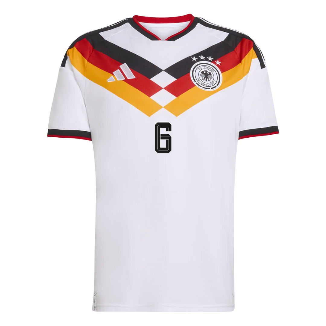 KIMMICH #6 Germany Home Soccer Jersey 2026 - Image 2