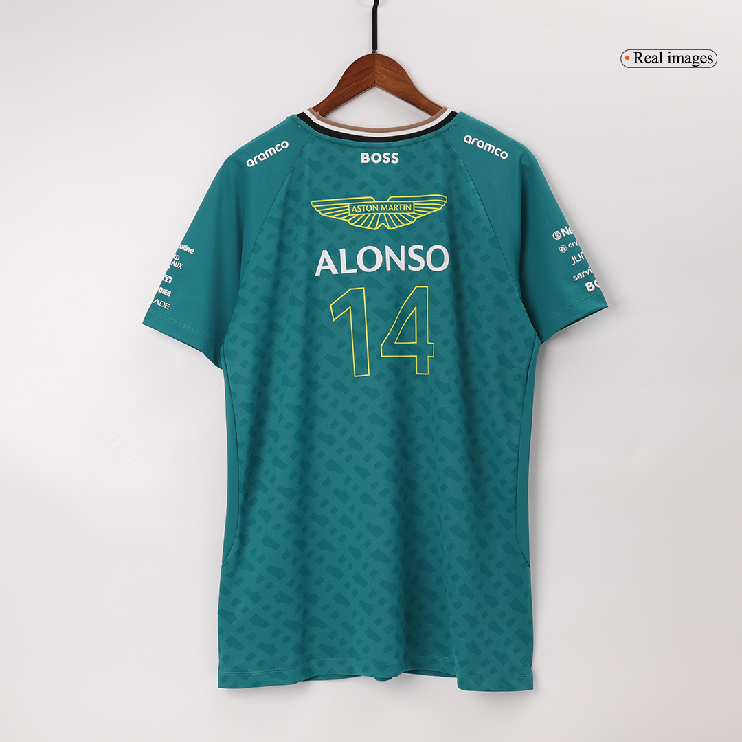 Aston Martin Cognizant F1 Shirt 2024 | Soccerdealshop - Image 6