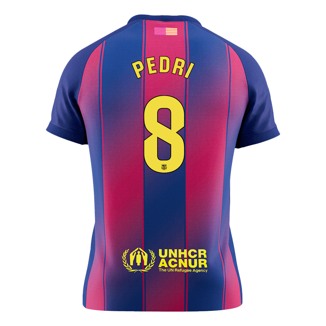 PEDRI #8 Barcelona Home Soccer Jersey 2025/26 - Image 2