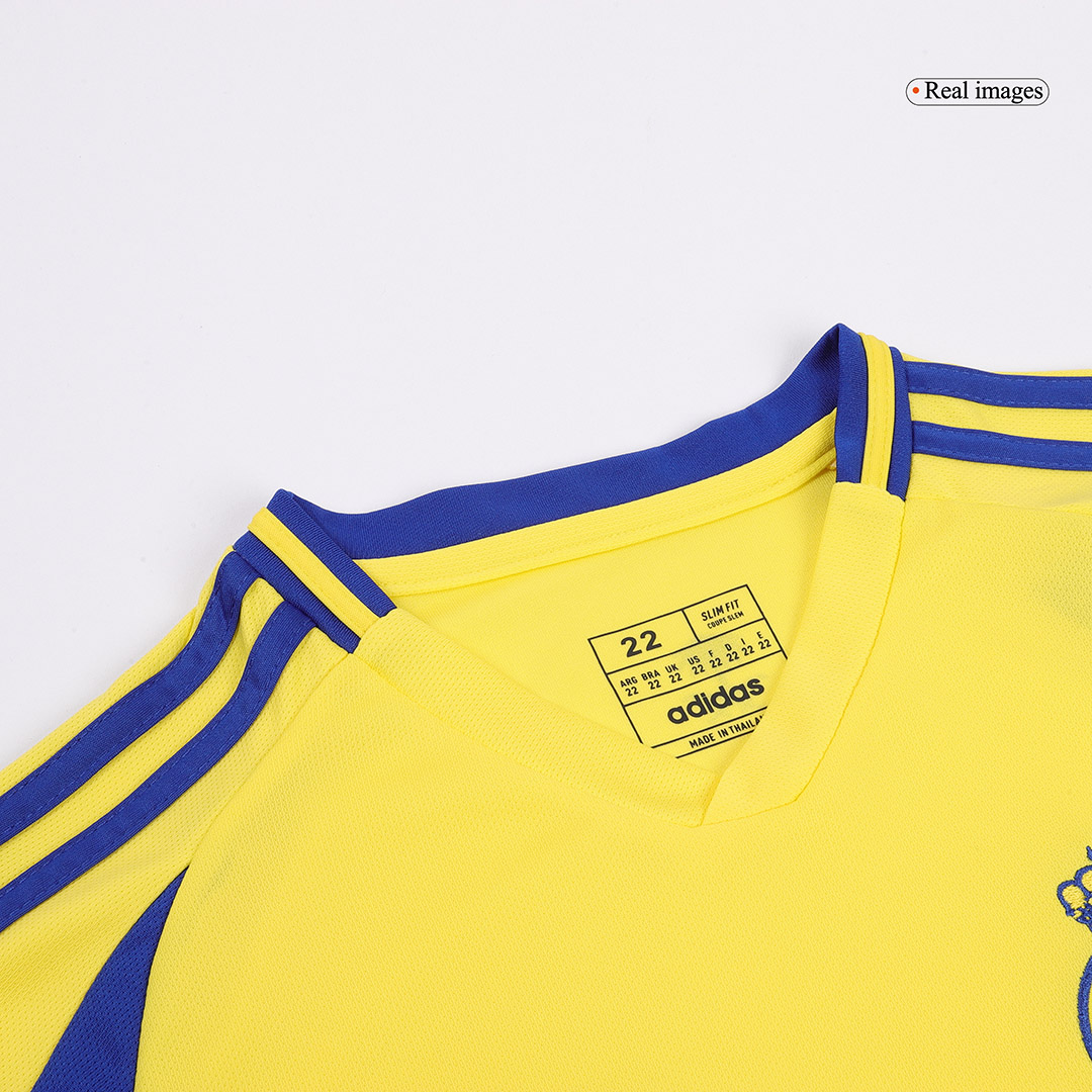Kid's RONALDO #7 Al Nassr Home Soccer Jersey Kit(Jersey+Shorts) 2024/25 - Image 8