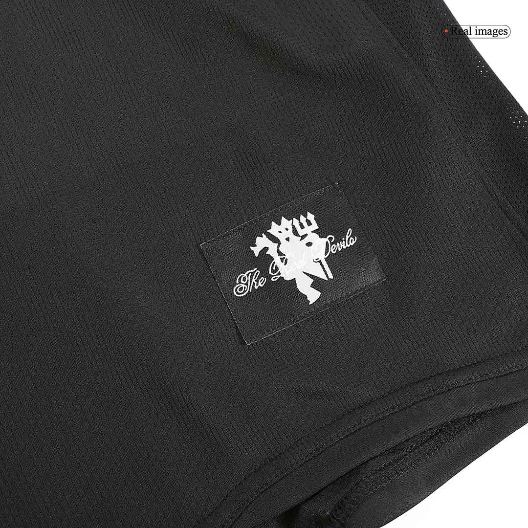 Retro RONALDO #7 2007/08 Manchester United Away Long Sleeve Soccer Jersey - Image 9