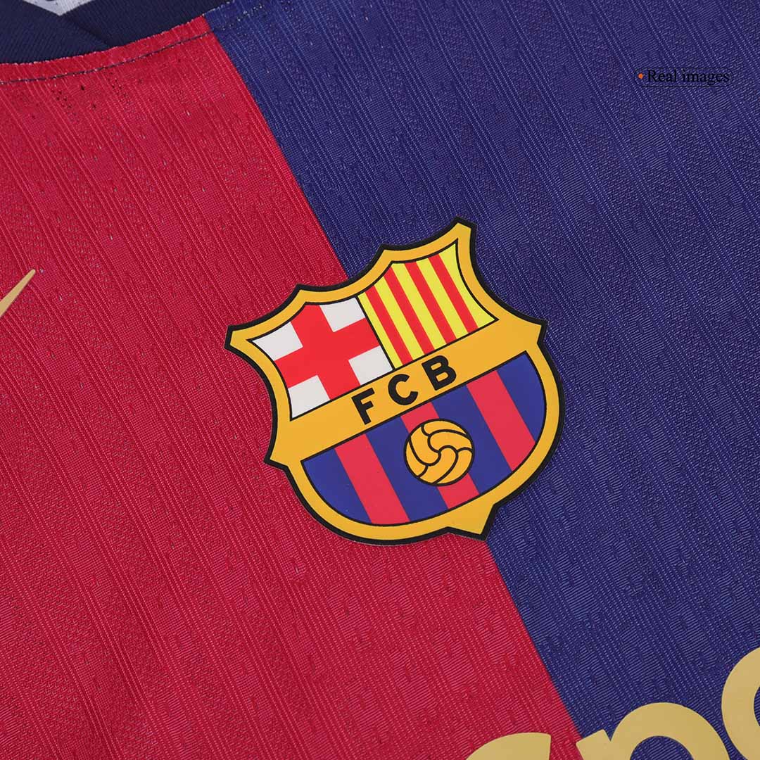 LAMINE YAMAL #19 Barcelona Home Soccer Jersey 2024/25 - Image 3