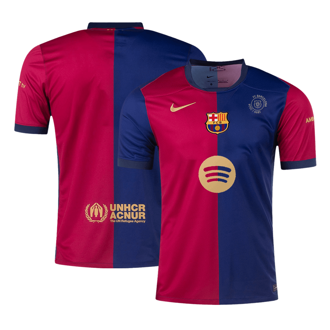 Barcelona Home Soccer Jersey 2024/25 -125th Anniversary - Image 3
