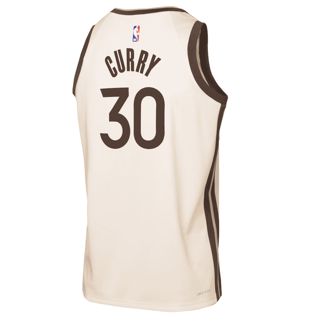Golden State Warriors CURRY #30 Swingman NBA Jersey - City Edition - Image 3