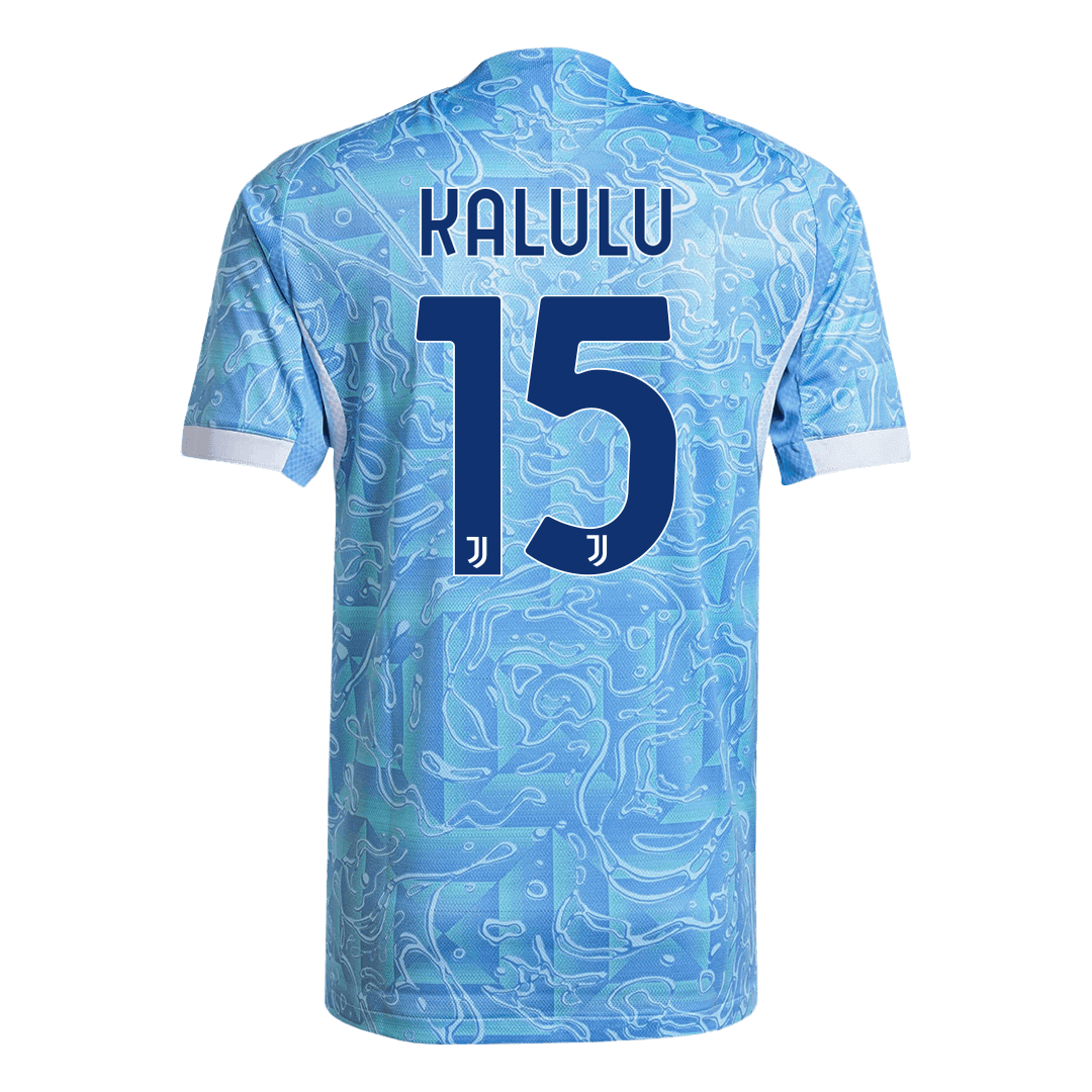 KALULU #15 Juventus Away Soccer Jersey 2025/26 Player Version - Image 3