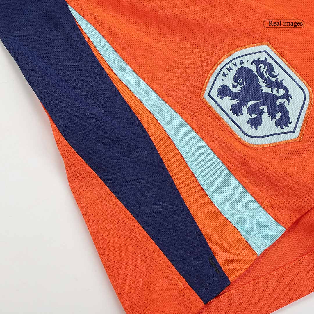 Netherlands Home Soccer Shorts Euro 2024 - Image 9