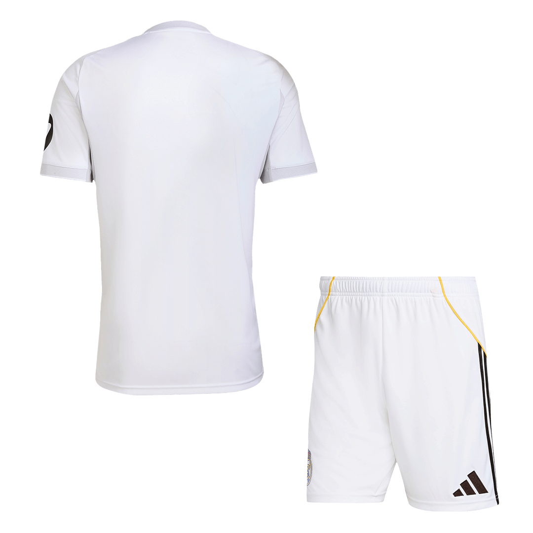 Real Madrid Home Soccer Jersey Kit(Jersey+Shorts) 2025/26 - Image 2