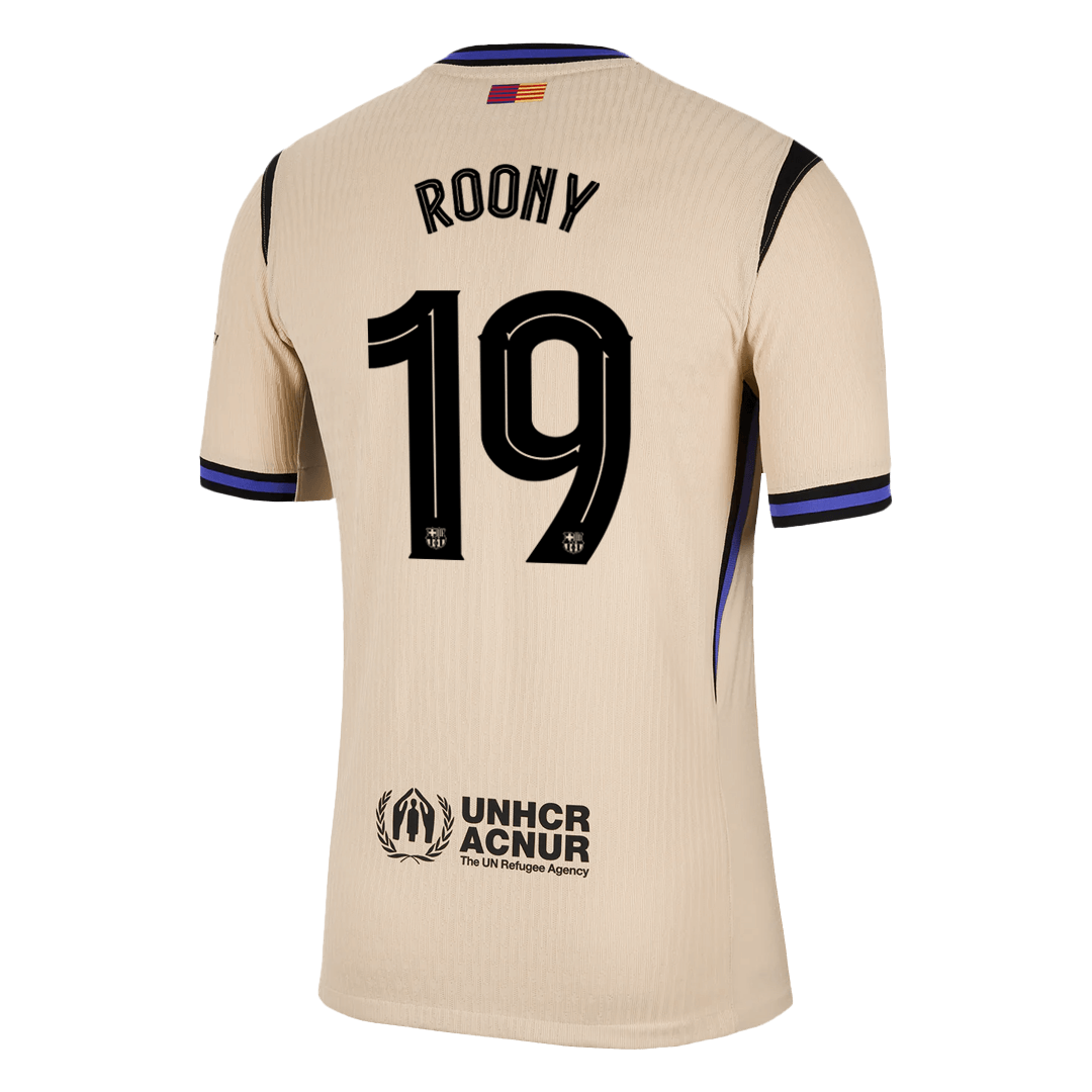 ROONY #19 Barcelona Away Soccer Jersey 2025/26 - UCL Player Version - Image 3