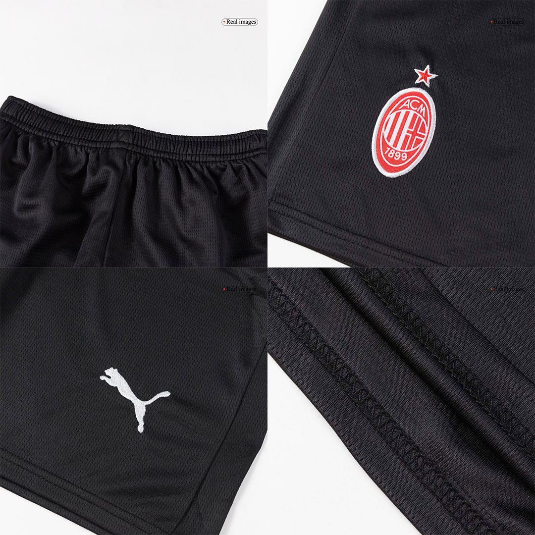 Kid's AC Milan Home Soccer Jersey Kit(Jersey+Shorts+Socks) 2025/26 - Image 11