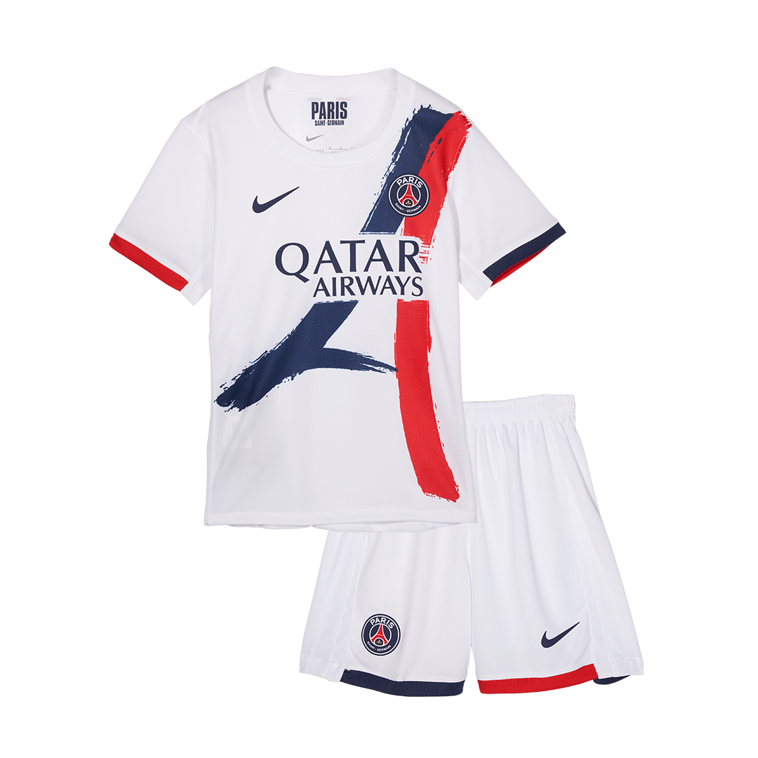 Kid's PSG Away Soccer Jersey Kit(Jersey+Shorts) 2024/25 - Image 2