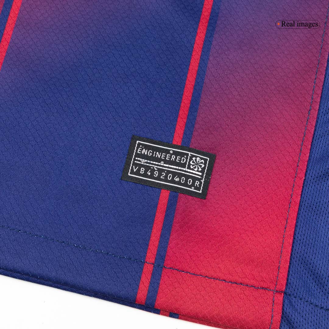 Barcelona Home Long Sleeve Soccer Jersey 2025/26 - Image 10