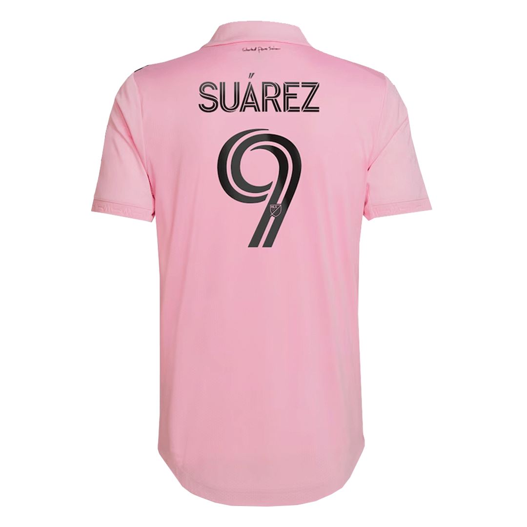 Authentic SUÁREZ #9 Inter Miami CF Home Soccer Jersey 2022 - Image 3