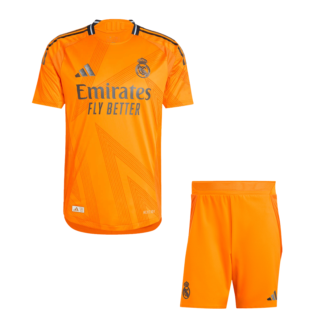 Real Madrid Away Soccer Jersey Kit(Jersey+Shorts) 2024/25 Player Version