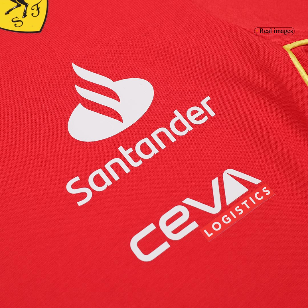 Charles Leclerc #16 Ferrari F1 Shirt 2024 | Soccerdealshop - Image 9