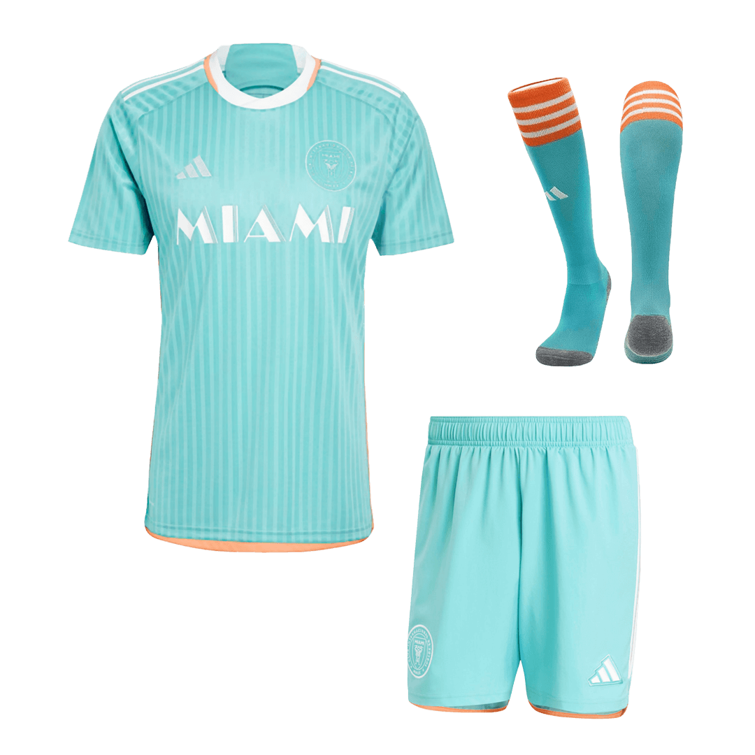 Inter Miami CF Third Away Soccer Jersey Kit(Jersey+Shorts+Socks) 2024