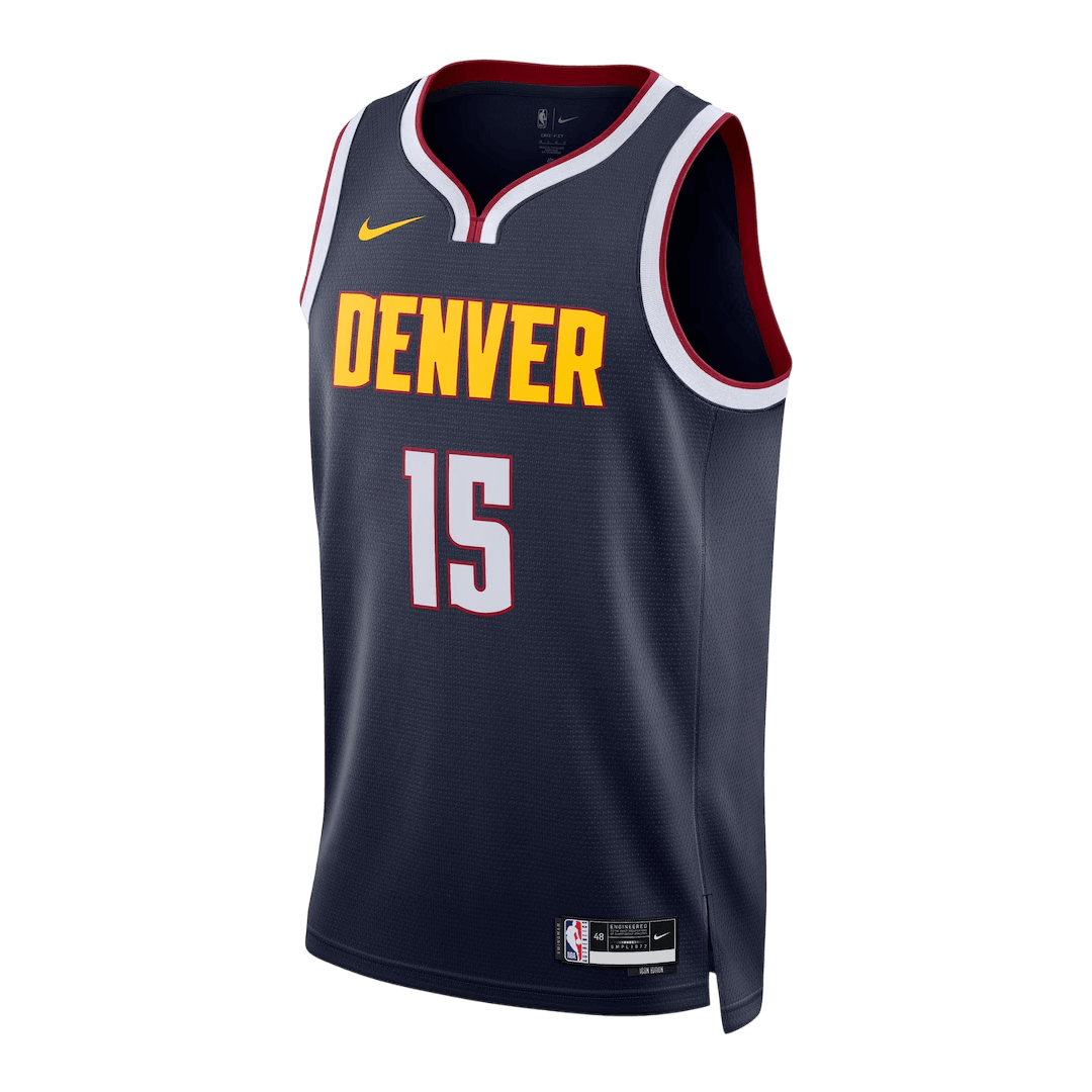 Denver Nuggets Jokić #15 Swingman NBA Jersey - Icon Edition - Image 2