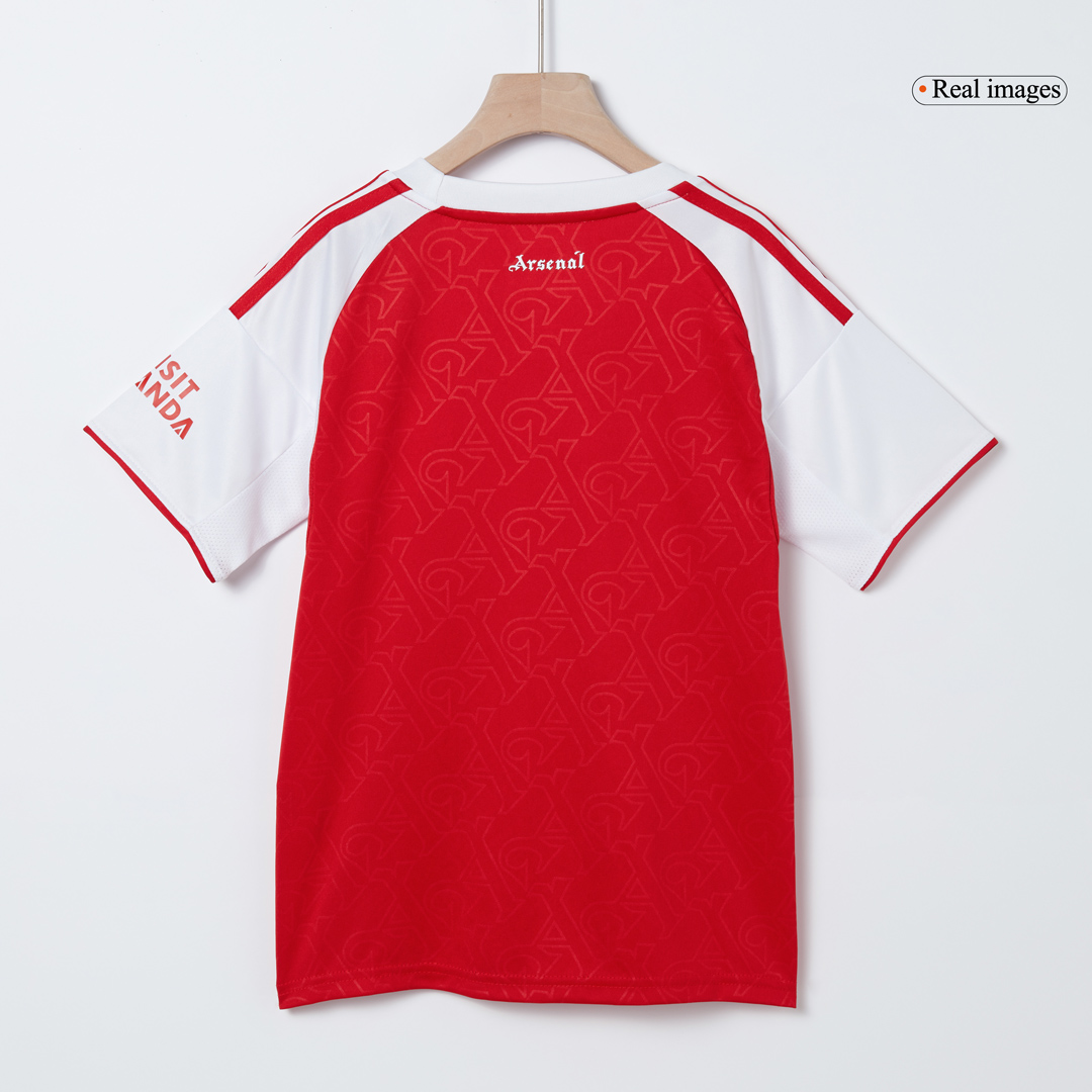 Kid's Arsenal Home Soccer Jersey Kit(Jersey+Shorts+Socks) 2025/26 - Image 4