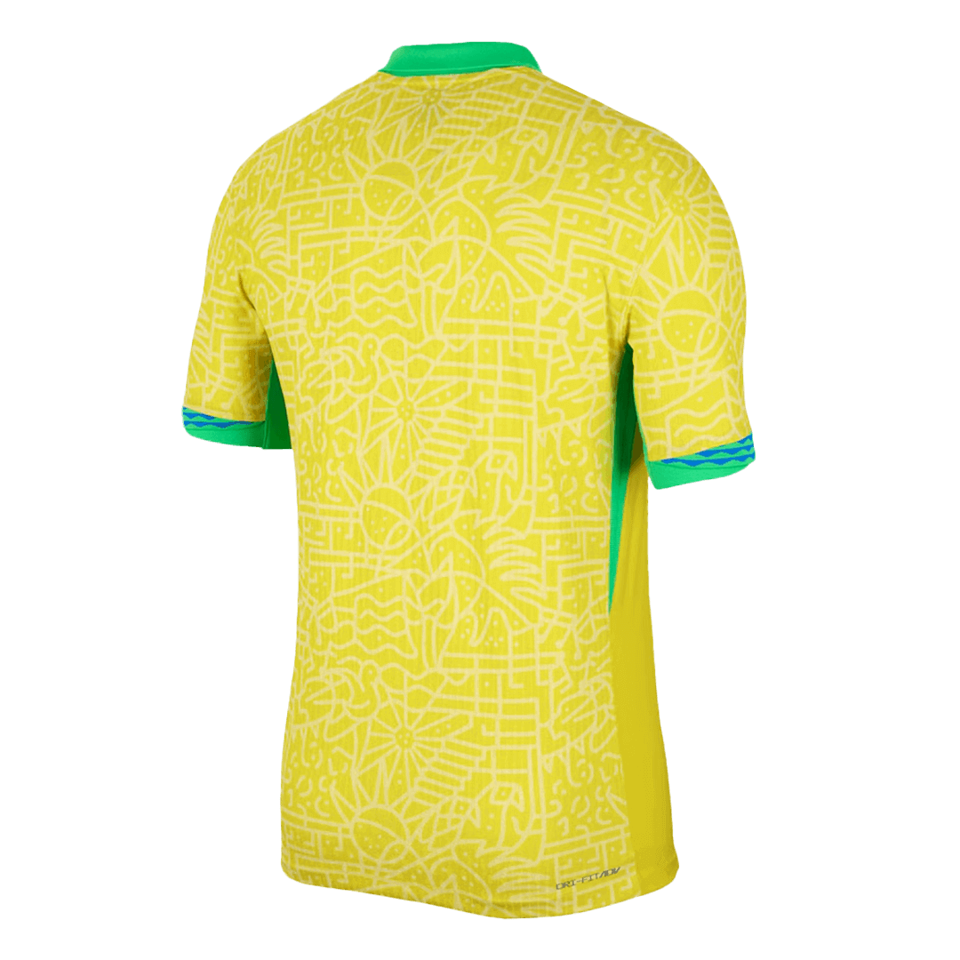 Authentic Brazil Home Soccer Jersey Copa America 2024 - Image 2