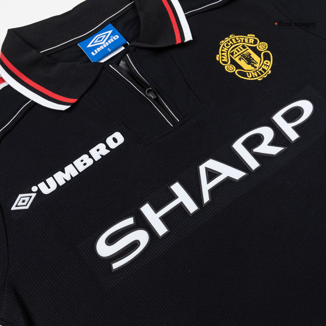 Retro 1998 Manchester United Away Soccer Jersey - Image 7
