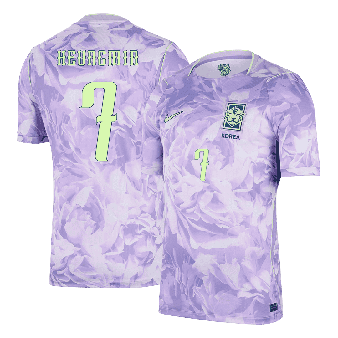 HEUNGMIN #7 South Korea Away Soccer Jersey 2026