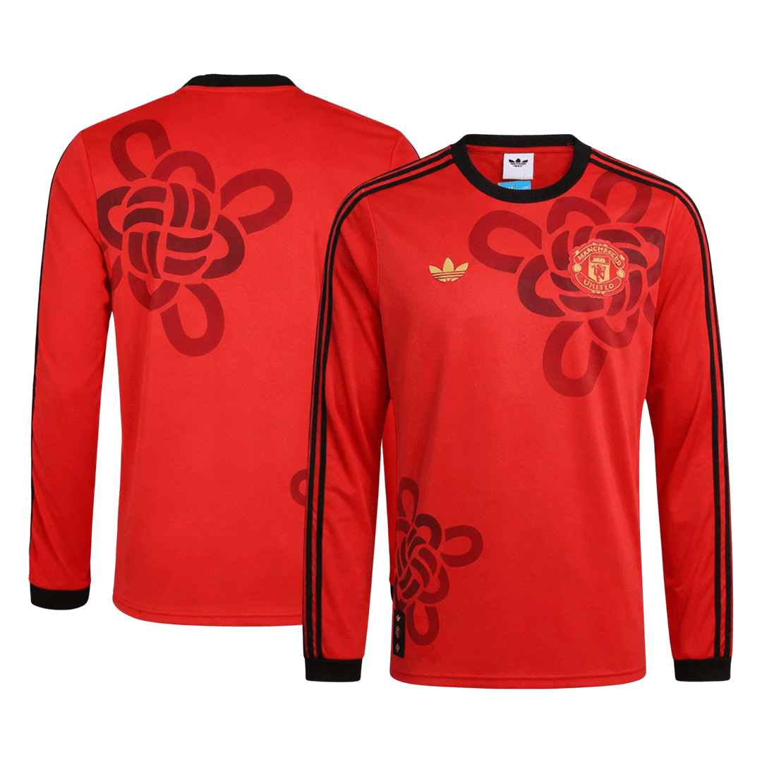 Manchester United Long Sleeve Soccer Jersey 2025/26 - Image 3
