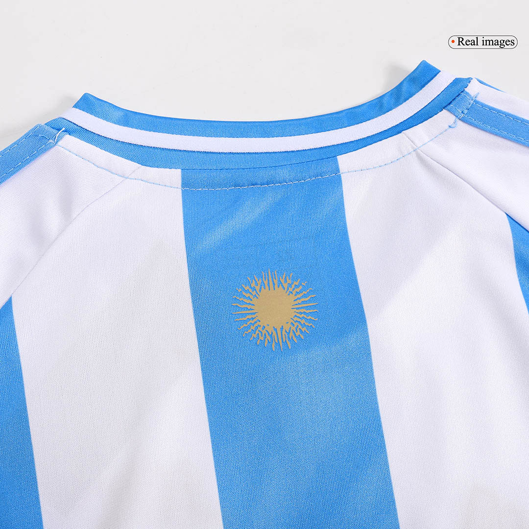 Kid's Argentina Home Soccer Jersey Kit(Jersey+Shorts) 2024 - Image 13
