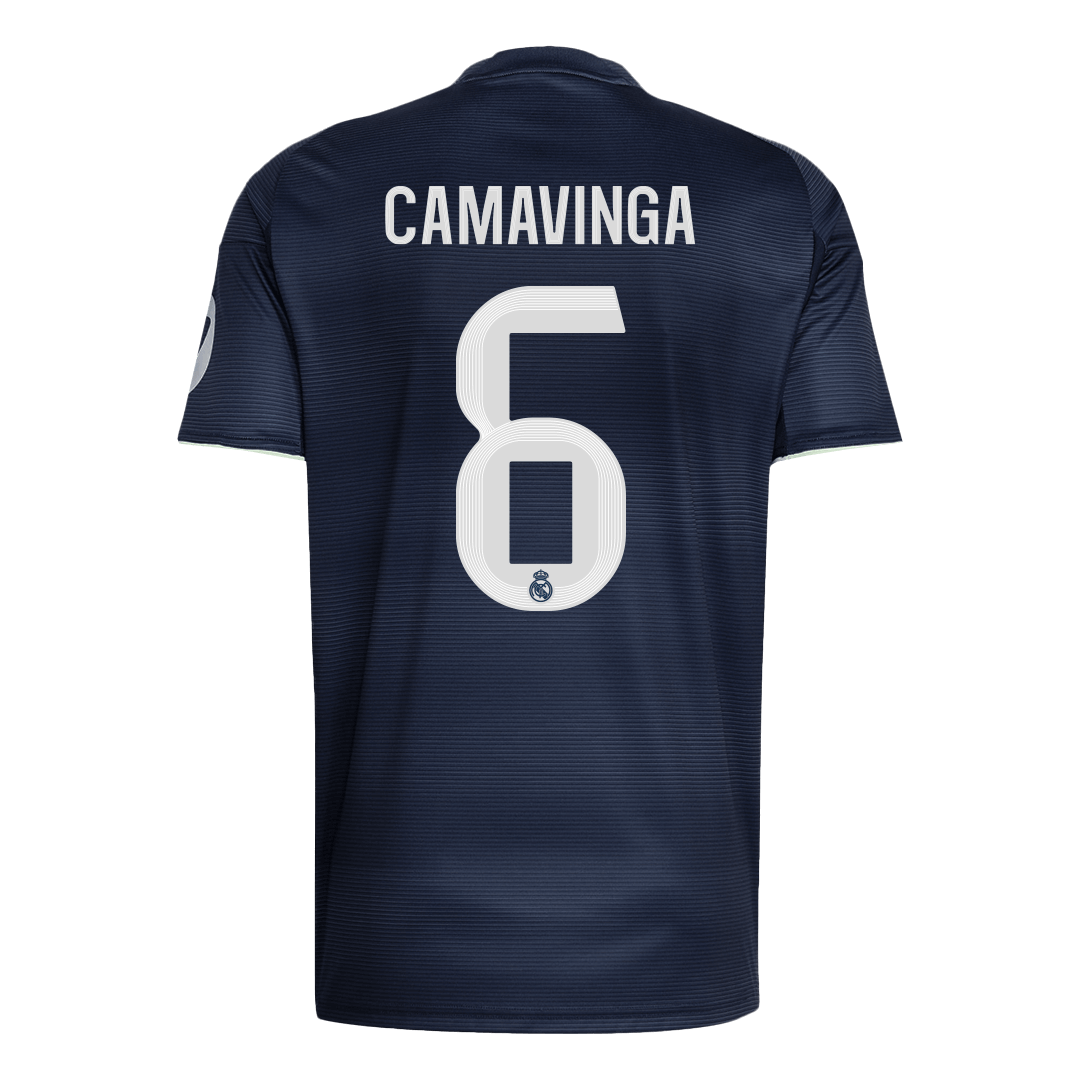 CAMAVINGA #6 Real Madrid Away Soccer Jersey 2025/26 - Image 3