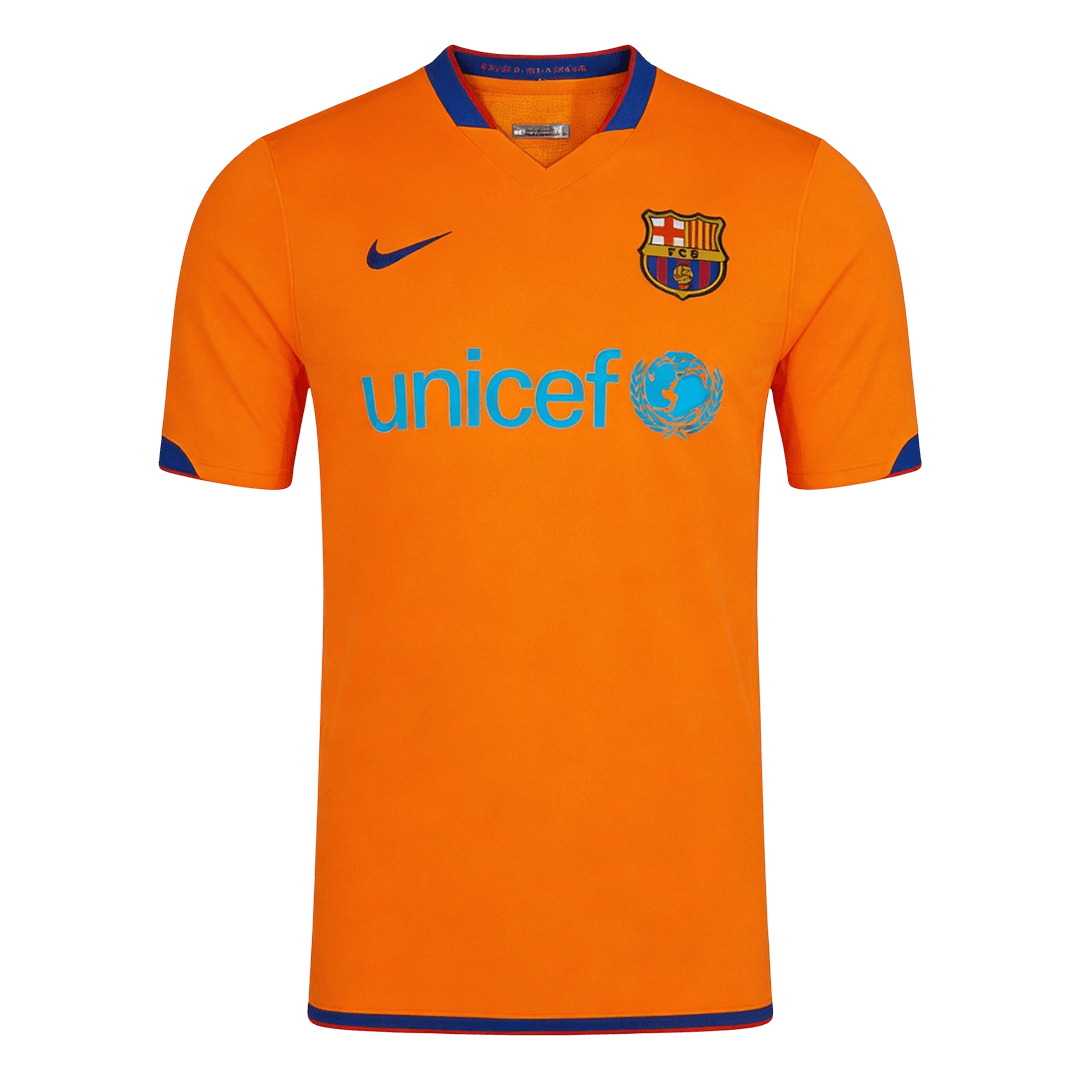 Retro 2006/07 Barcelona Away Soccer Jersey