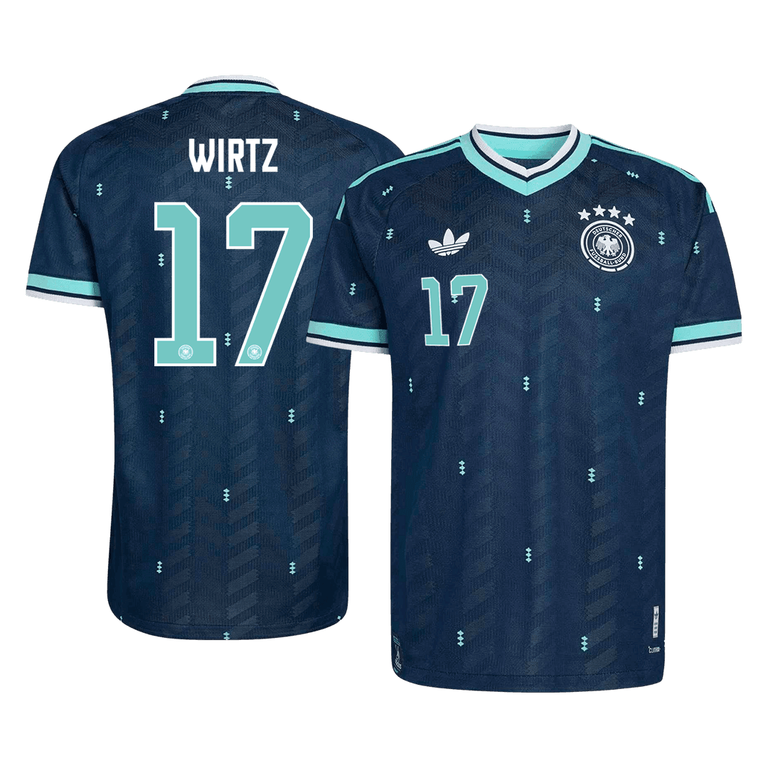 WIRTZ #17 Germany Away Soccer Jersey 2026 Player Version