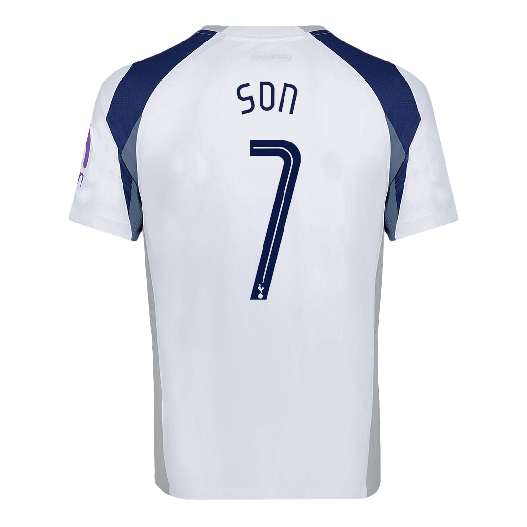 SON #7 Tottenham Hotspur Home Soccer Jersey 2025/26 -UCL - Image 3