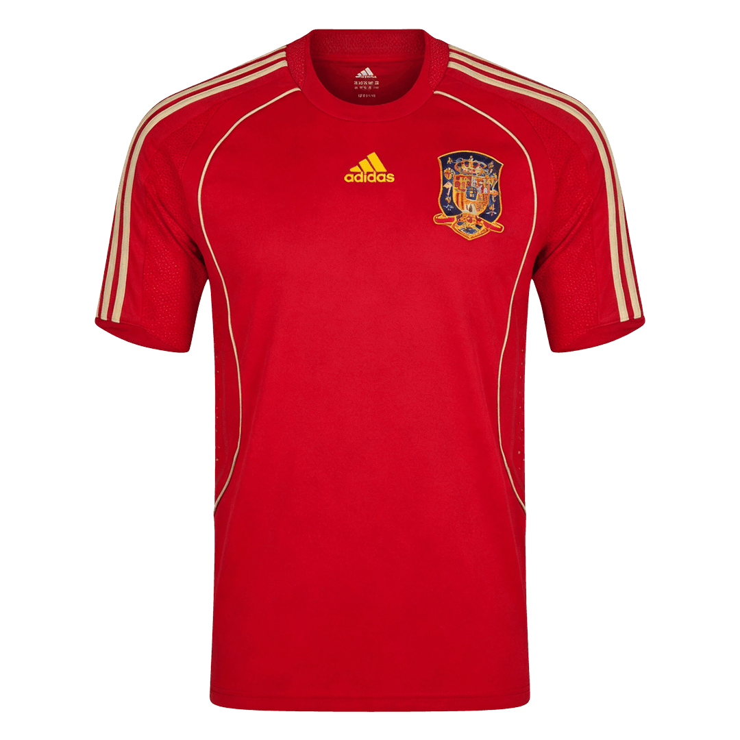 Retro 2008 Spain Home Soccer Jersey