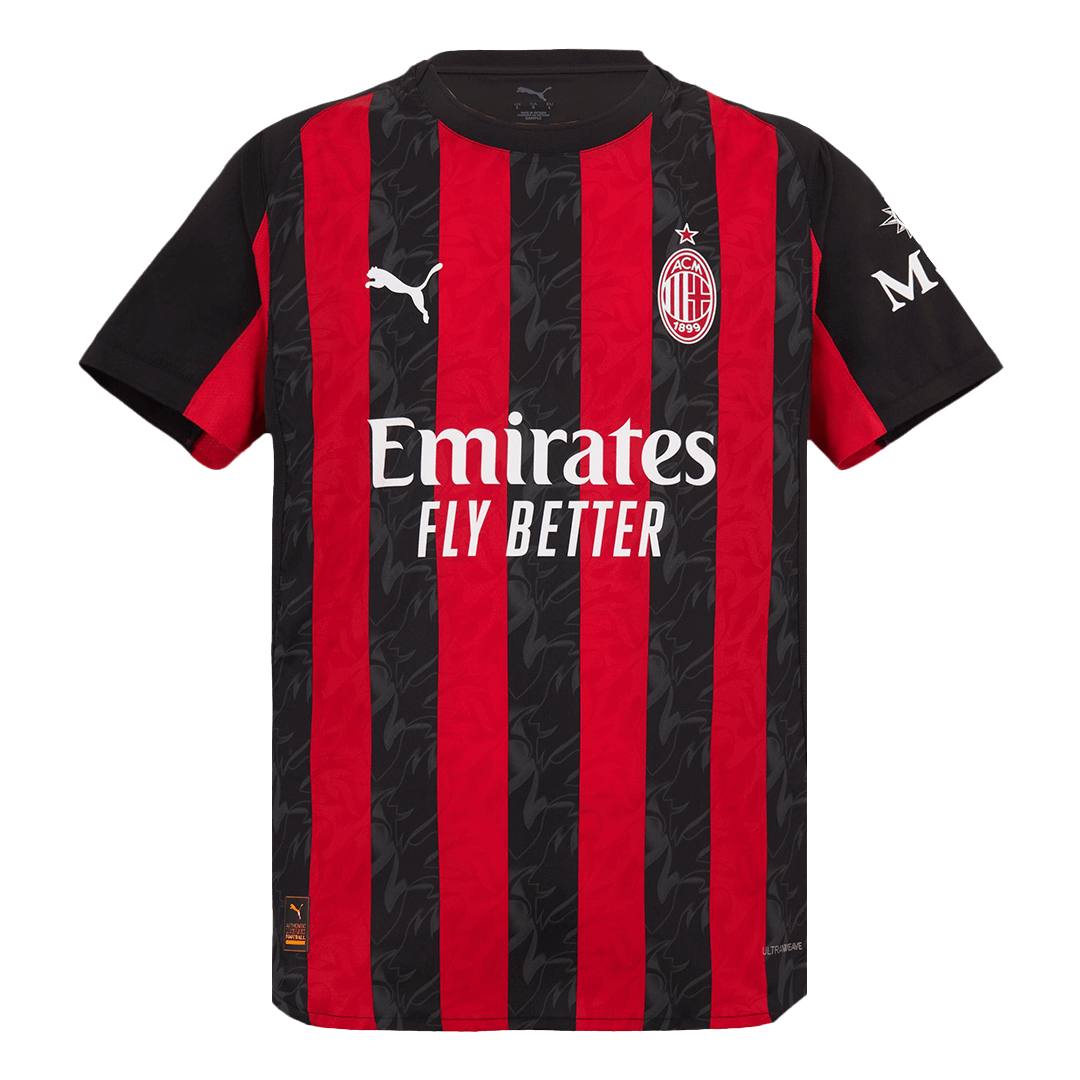 Authentic AC Milan Home Soccer Jersey 2025/26 - Image 4