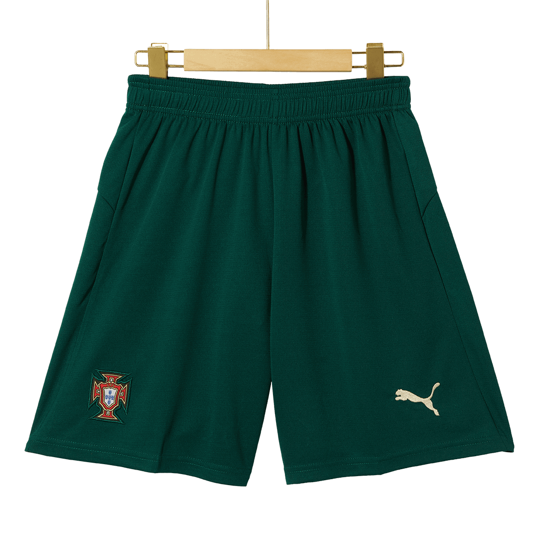 Portugal Home Soccer Shorts 2025 - Image 4