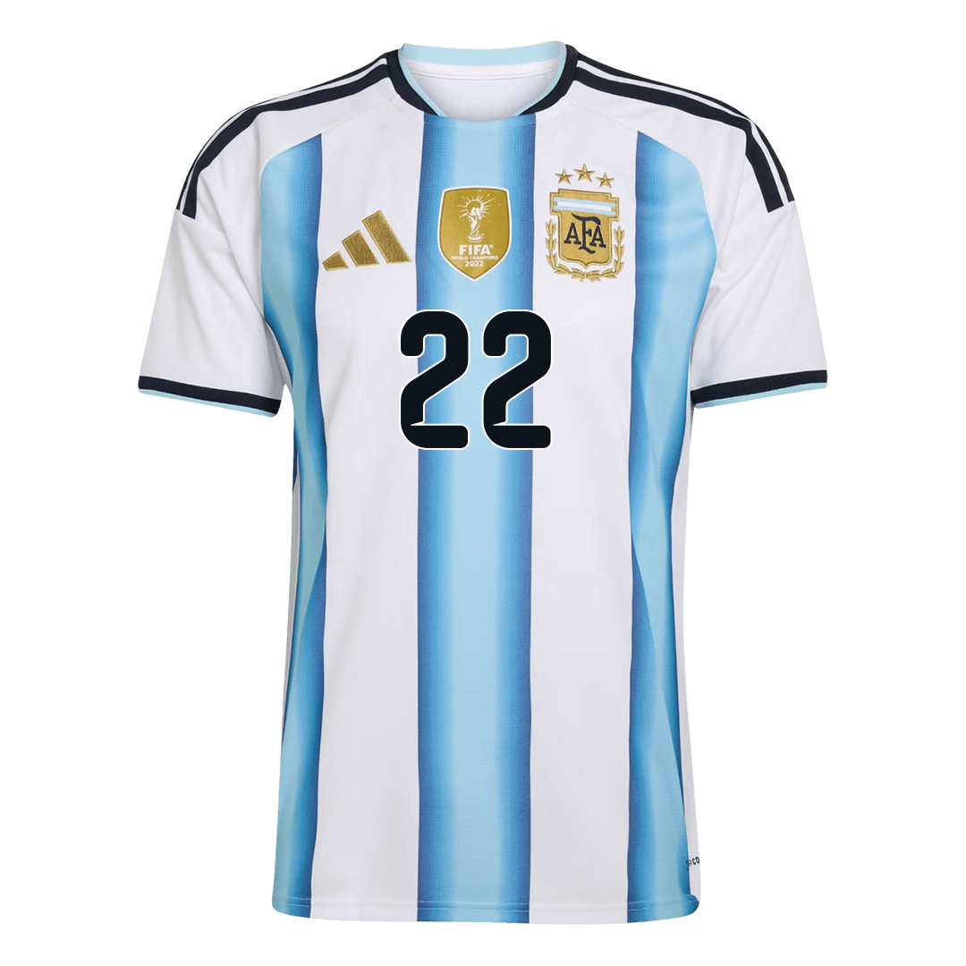 L.MARTÍNEZ #22 Argentina Home Soccer Jersey 2026 - Image 2