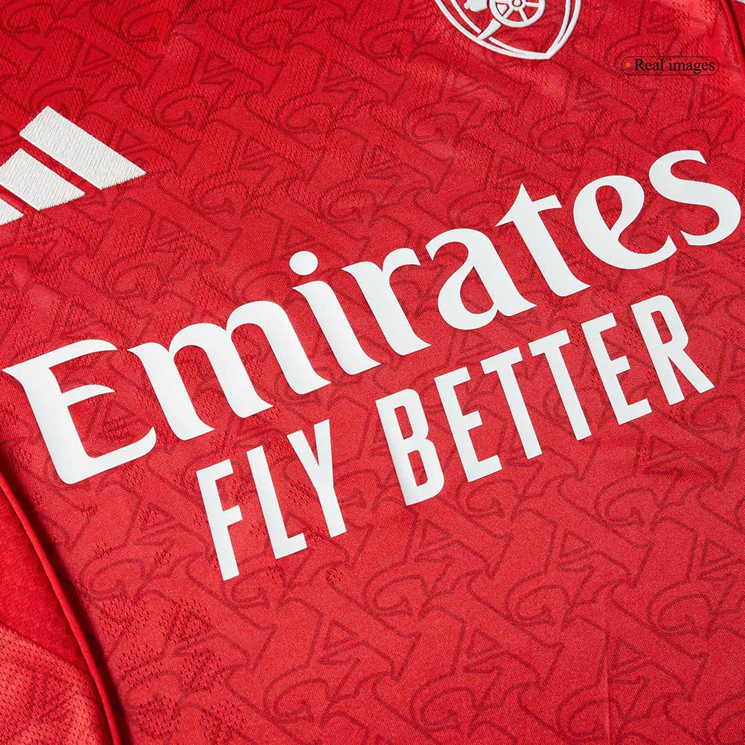 SALIBA #2 Arsenal Home Soccer Jersey 2025/26 Player Version - Image 10