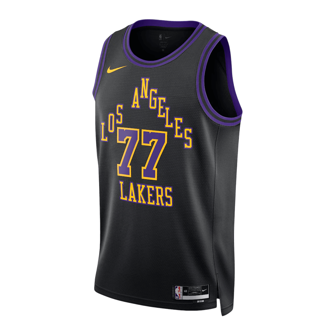 Los Angeles Lakers Dončić #77 2025/26 Swingman NBA Jersey - City Edition - Image 2