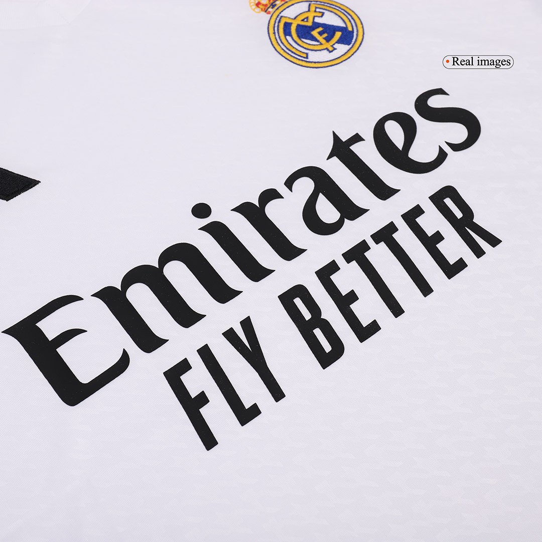Real Madrid Home Soccer Jersey Kit(Jersey+Shorts+Socks) 2024/25 - Image 9