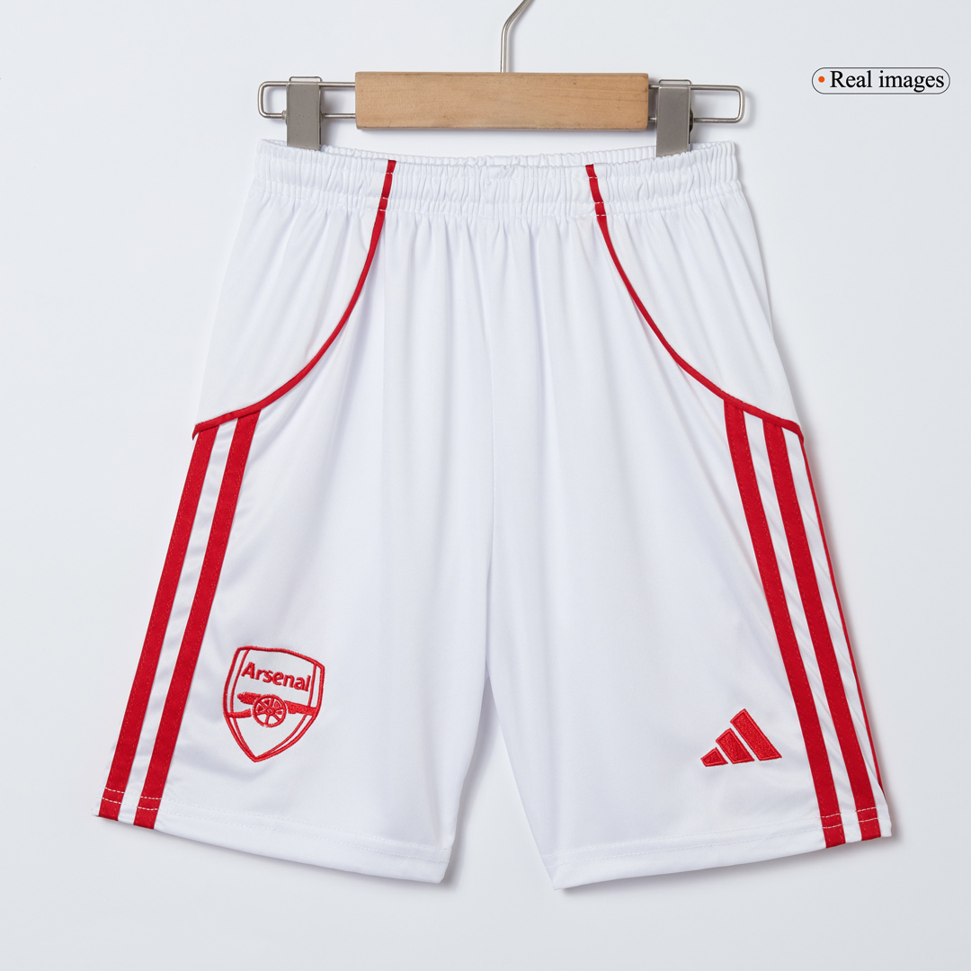 Kid's Arsenal Home Soccer Jersey Kit(Jersey+Shorts+Socks) 2025/26 - Image 5