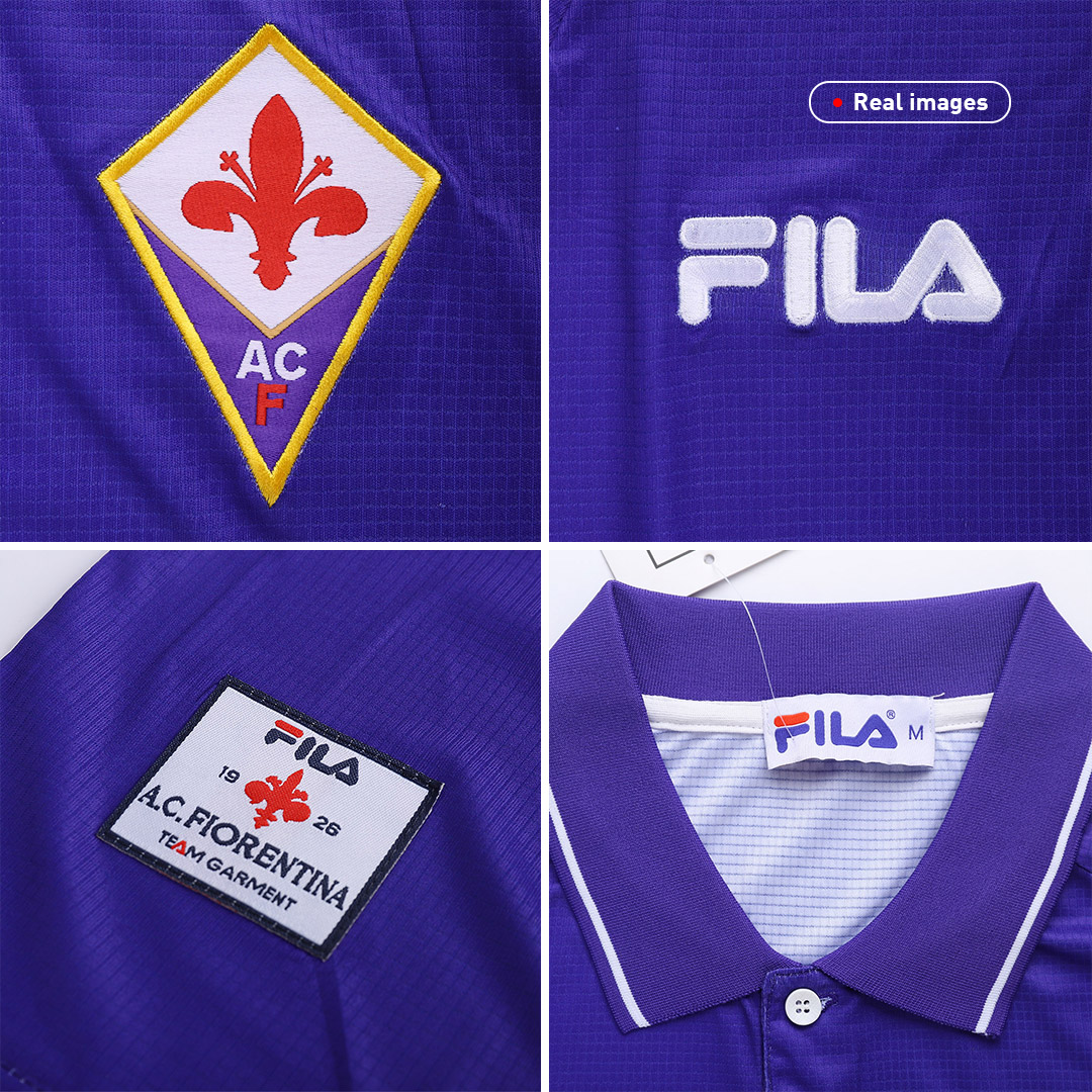 Retro 1998/99 Fiorentina Home Soccer Jersey - Image 6