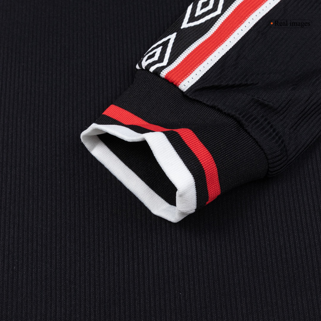Retro 1998 Manchester United Away Long Sleeve Soccer Jersey - Image 7