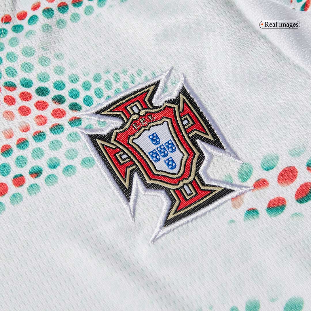 Kid's Portugal Away Soccer Jersey Kit(Jersey+Shorts) 2025 - Image 9