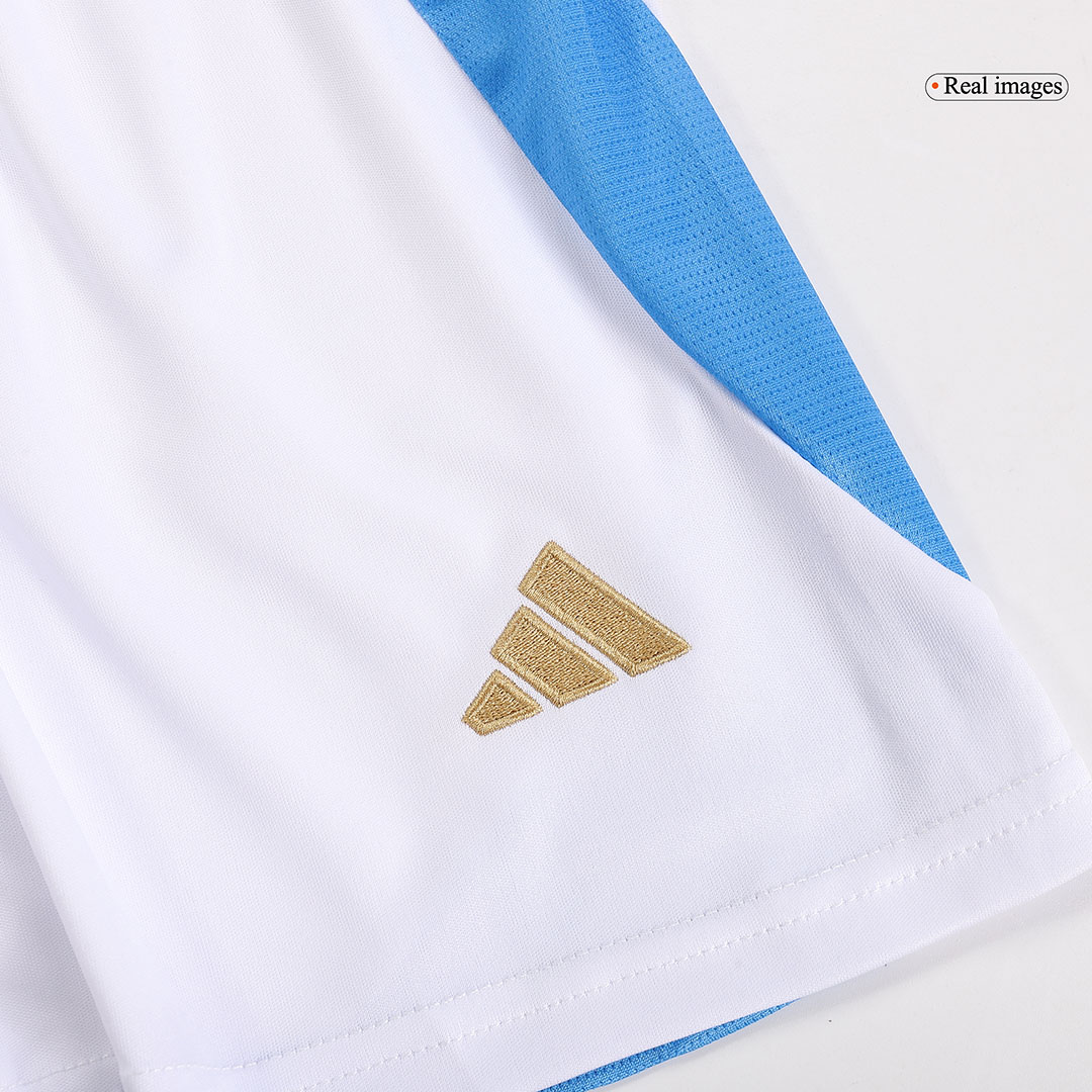 Kid's Argentina Home Soccer Jersey Kit(Jersey+Shorts+Socks) 2024 - Image 16