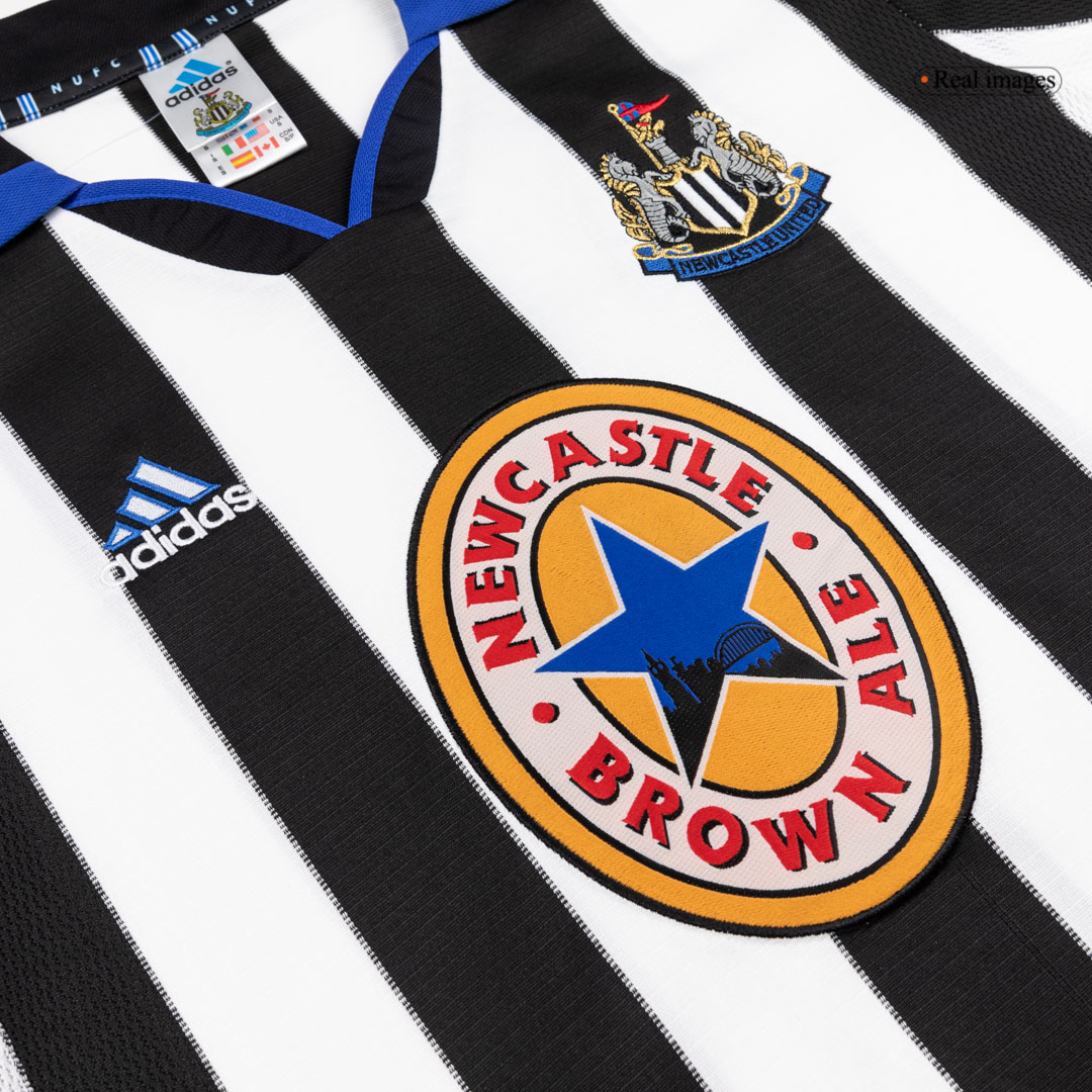 Retro 1999/00 Newcastle United Home Soccer Jersey - Image 6