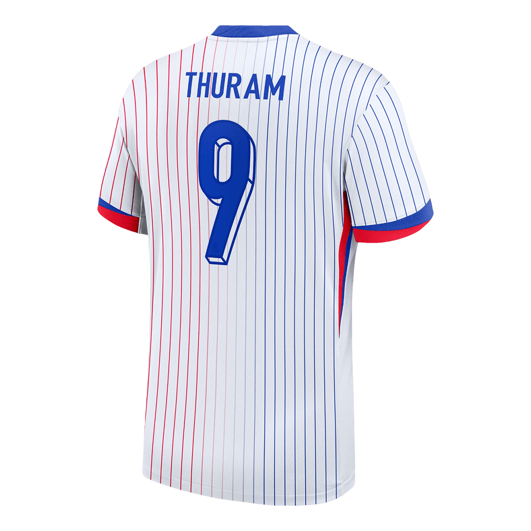 THURAM #9 France Away Soccer Jersey 2024 - Image 2