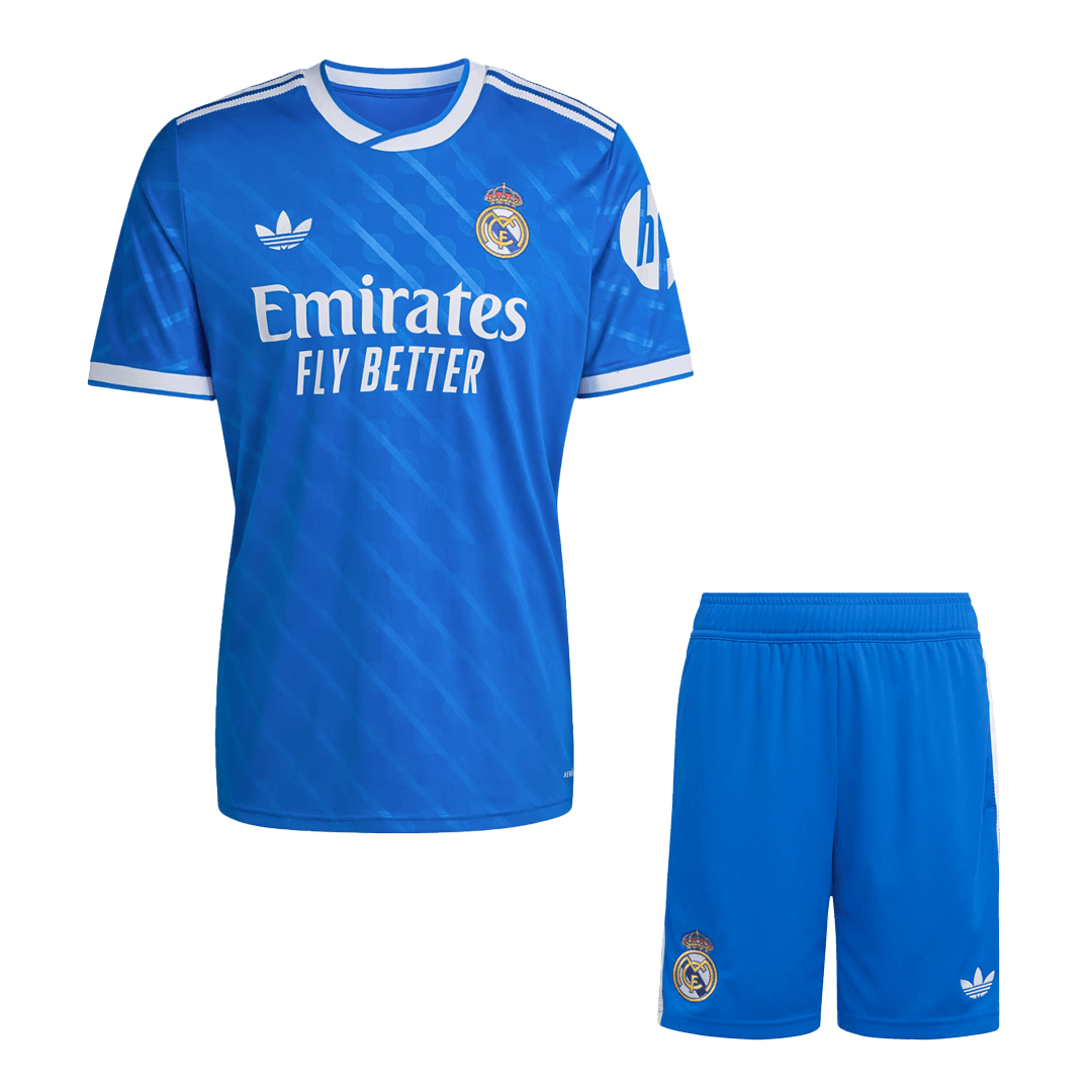 Real Madrid Third Away Soccer Jersey Kit(Jersey+Shorts) 2025/26