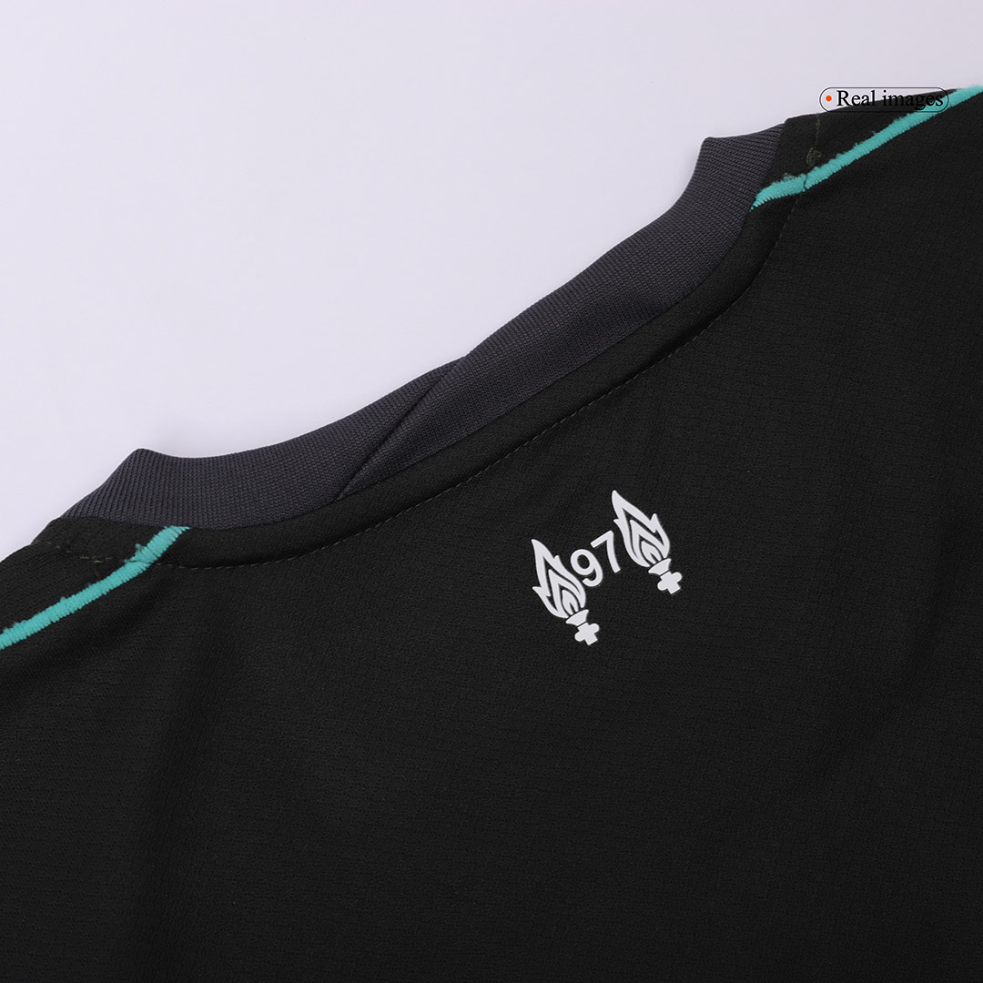 M.SALAH #11 Liverpool Away Soccer Jersey 2024/25 - Image 9