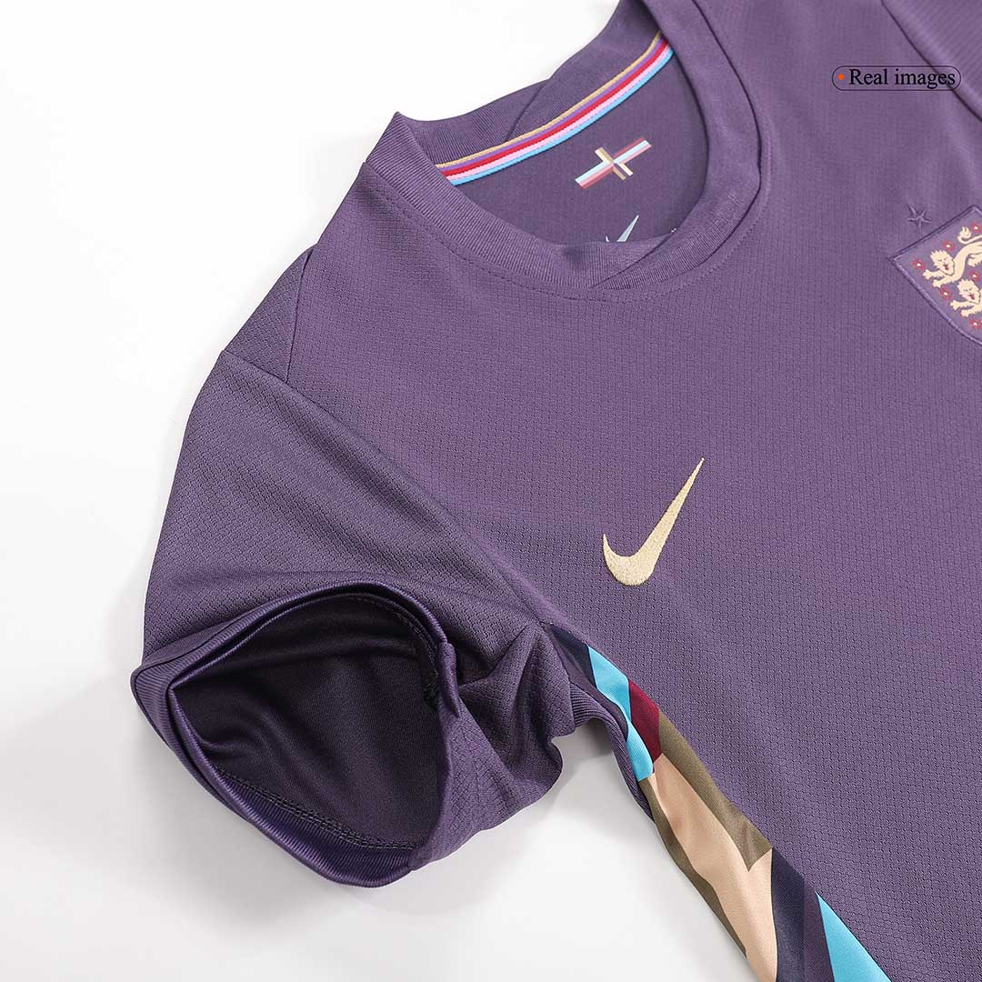 Kid's England Away Soccer Jersey Kit(Jersey+Shorts) Euro 2024 - Image 9
