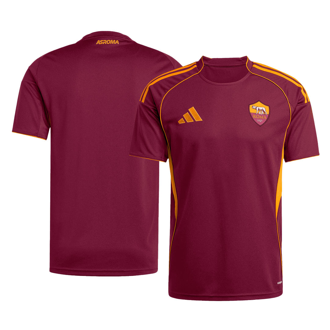 Roma Home Soccer Jersey 2025/26 - Image 3