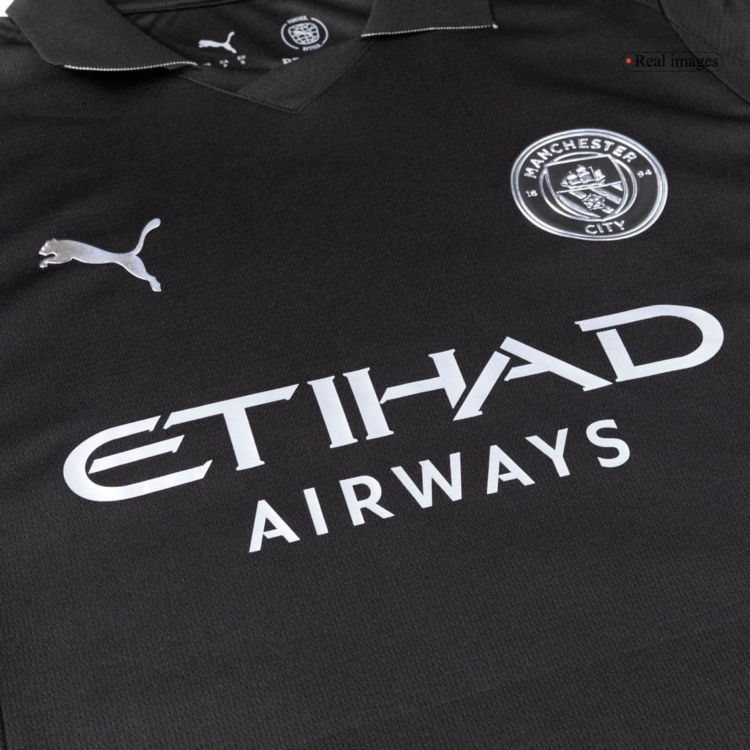 RODRIGO #16 Manchester City Away Soccer Jersey 2025/26 - Image 8